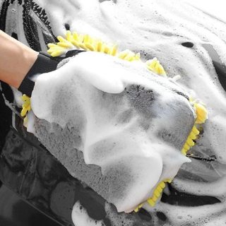 [Hàng Loại 1] Khăn Lau Ô Tô Chuyên Dụng Găng Tay San Hô Chuyên Dụng Cho Ô Tô, Làm Sạch Mọi Bề Mặt