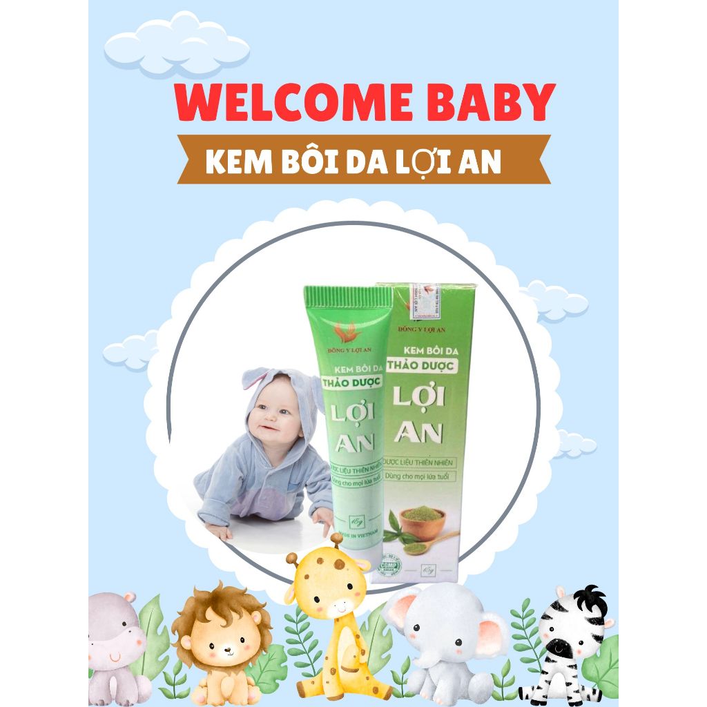 Ảnh Kem Bôi Da Lợi An Cho Bé Yêu COMBO 3 Hộp 1