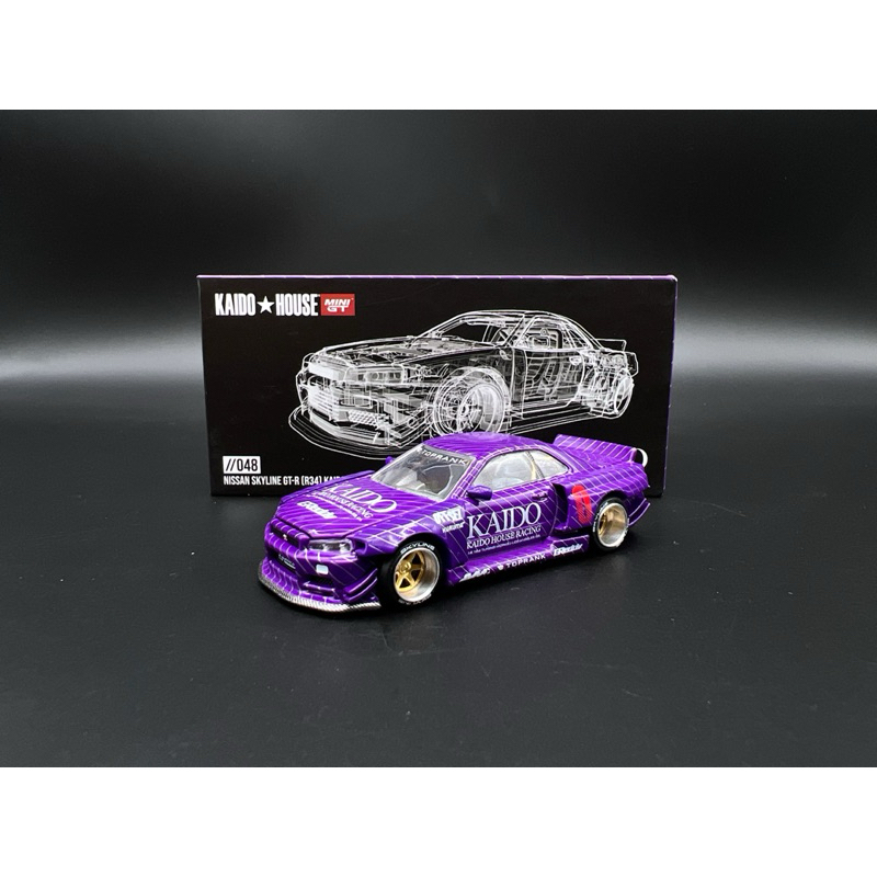 DiecastSG64 Xe Mô Hình Kaido House x MiniGT Nissan Skyline GT-R