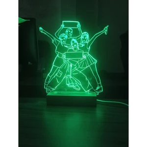 Đèn ngủ 3d để bàn Khắc Blackpink đa dạng chế độ sáng trang trí phòng, đèn led decor cực chất tặng fan