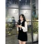 Set 3 Món Kèm Tag Nơ Áo Gile Nhung Lượn Sóng Kèm Sơmi Lụa + Chân Váy Cạp Cao Có Ảnh Thật Kèm Video