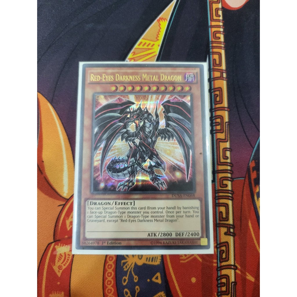 RedEyes Darkness Metal Dragon DUSAEN068 Ultra Rare 1st Edition