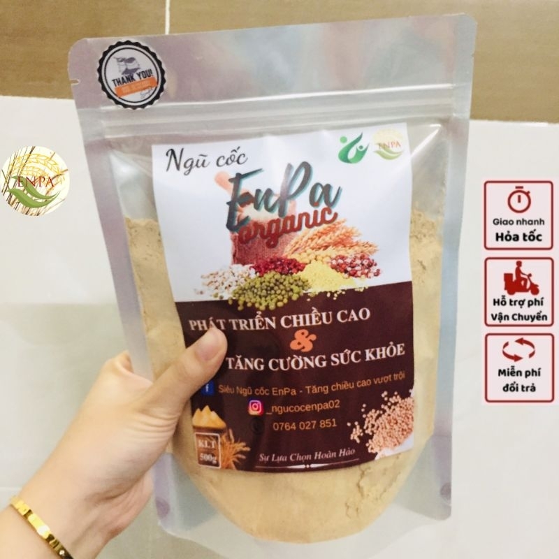 Siêu Ngũ cốc Tăng chiều cao EnPa ( Đảm bảo VSATTP + Deal sốc giảm đến 25% )