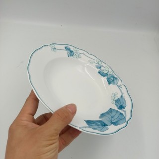 Đĩa Sứ  Chuan Kuo Lá Trầu Xanh  Hàng Nhập Khẩu Cao Cấp