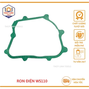 Ron điện WS110, gioăng bưởng điện ws110 hàng Indo 2 mặt vàng xanh THÙY LINH TOOLS