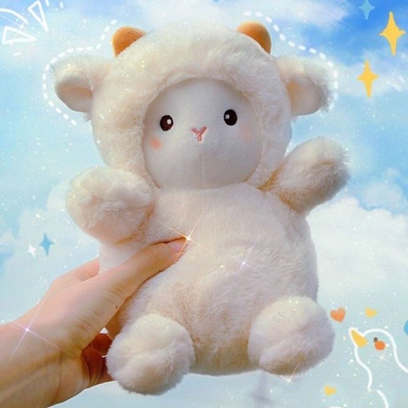 Gấu Bông - Cừu bông trắng lông xù cao cấp - Gấu bông cừu trắng | Shopee Việt Nam