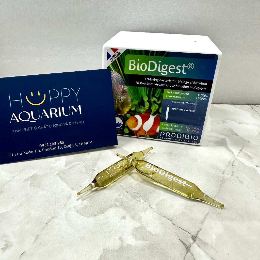 PRODIBIO - BioDigest giúp bổ sung vi sinh cho hồ cá thủy sinh | Shopee ...