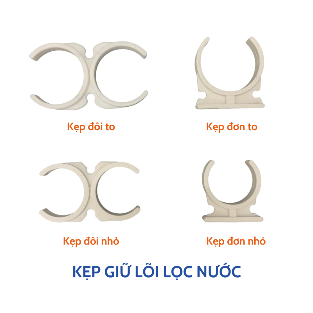 Kẹp Càng Cua Giữ Lõi Lọc Chức Năng, Màng RO, Bộ Đèn UV Dành Cho Máy Lọc Nước Kangaroo, Karofi, Korihome, Sunhouse...