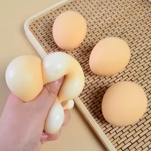 Trứng gà silicon bóp tay xả stress vui nhộn