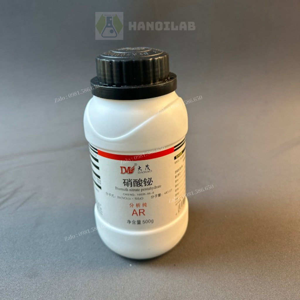 Hóa Chất Bismuth Nitrate Pentahydratebino335h2o Cas 10035 06 0 Damao Labhn Shopee 6216