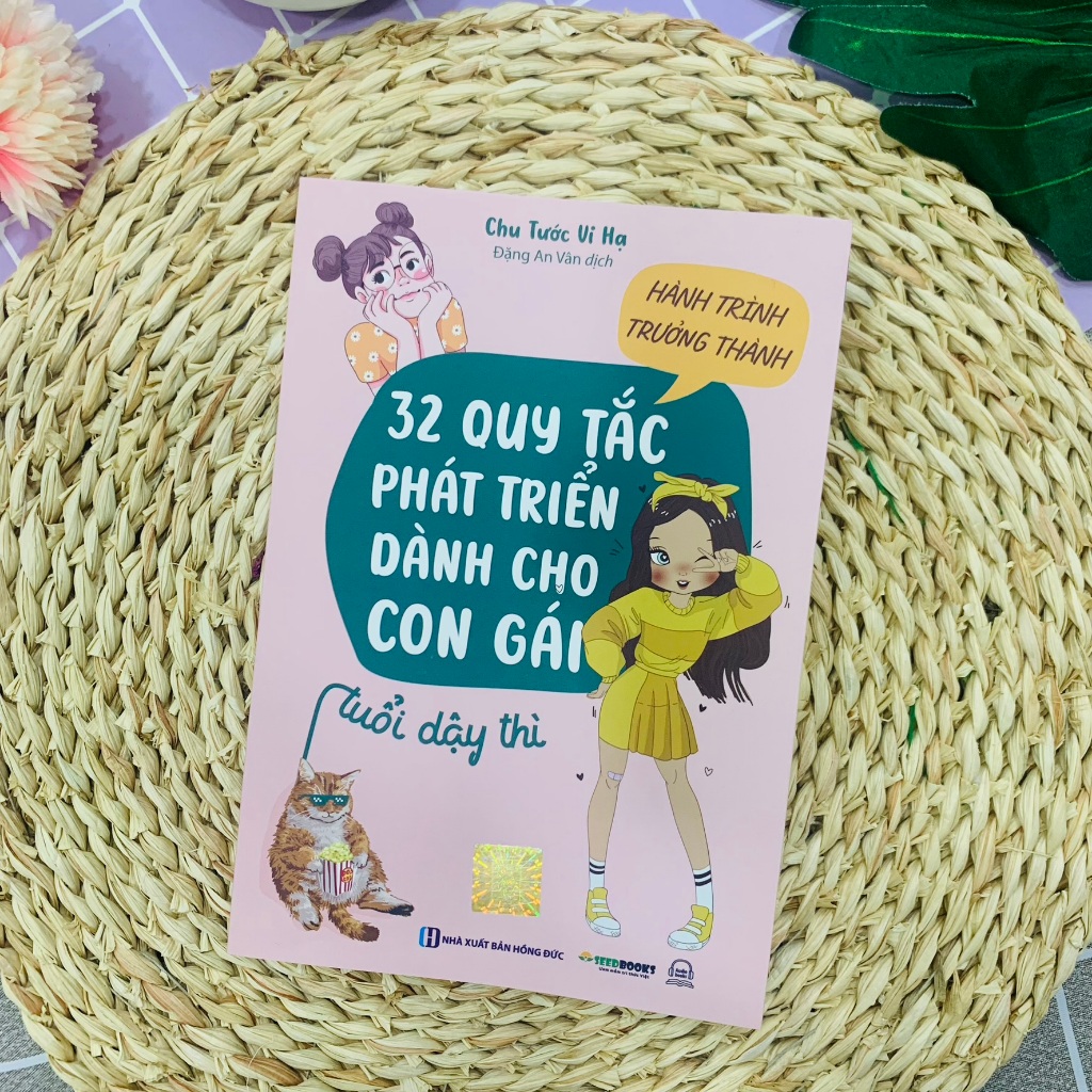 Sách Hành Trình Trưởng Thành - 32 Quy Tắc Phát Triển Dành Cho Con Gái Ở Tuổi Dậy Thì - Hiểu Rõ Hơn Về Cơ Thể - Bizbooks