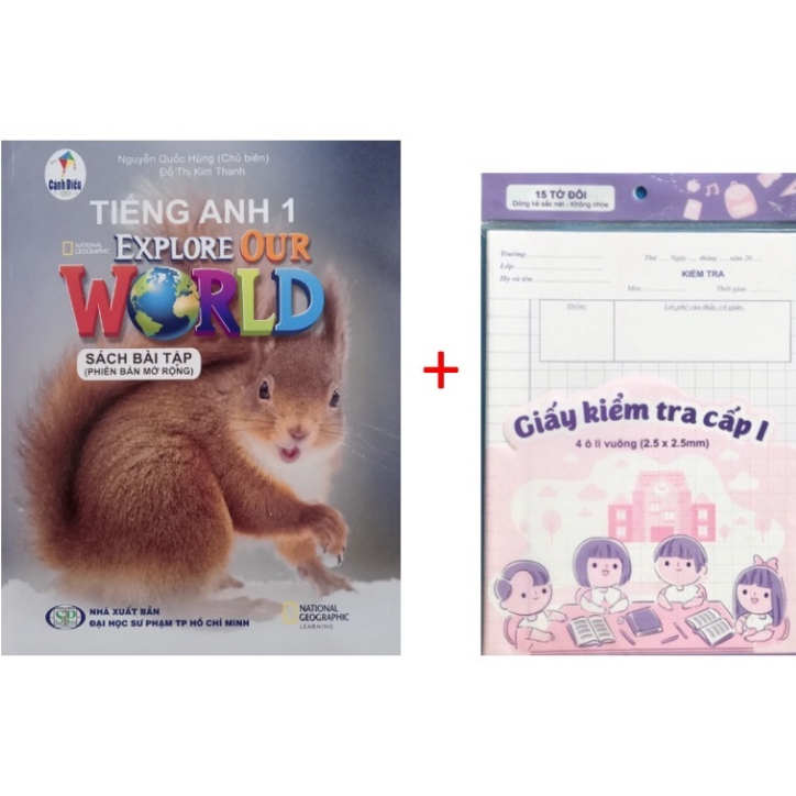 Sách Tiếng Anh 1 - Explore Our World - Bài Tập | Shopee Việt Nam