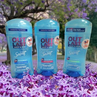 [ NK Mỹ ] Lăn Khử Mùi Nữ Secret Gel Không Mùi Giúp Giảm Tiết Mồ Hôi  - Diệt Khuẩn Khử Mồ Hôi Nách Tức Thì Bảo Vệ Da 73G