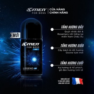 Xịt Khử Mùi Và Lăn Khử Mùi Nam X-Men For Boss Motion - Legend - Luxury - Intense Ngăn Ngừa Mồ Hôi, Phong Cách Lịch Lãm