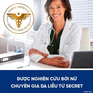 [ NK Mỹ ] Lăn Khử Mùi Nữ Secret Gel Không Mùi Giúp Giảm Tiết Mồ Hôi  - Diệt Khuẩn Khử Mồ Hôi Nách Tức Thì Bảo Vệ Da 73G