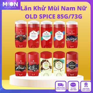 [ NK Mỹ ] Lăn Khử Mùi Nam Nữ Old Spice Fiji / Timber / Bearglove / Pure Sport / Fresh /  Ngăn Tiết Mồ Hôi Chính Hãng 85G