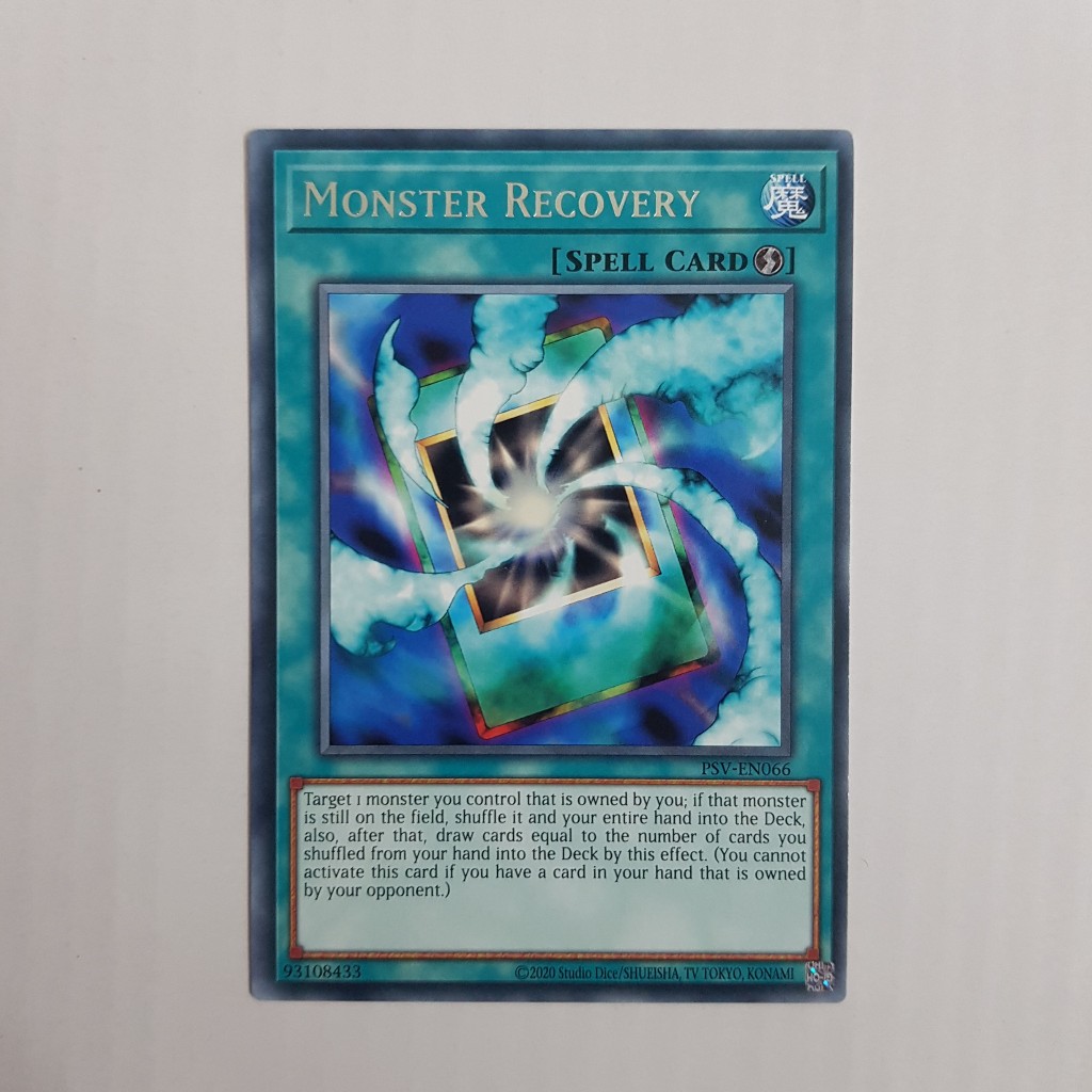 Lá bài Monster Recovery - PSV-EN066 - Rare Unlimited (25th Reprint ...