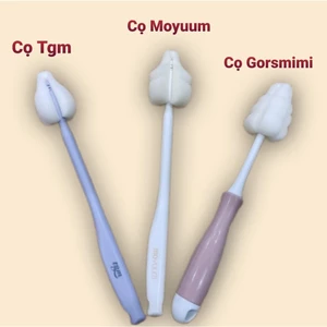 Cọ mút xốp rửa bình sữa núm ti Grosmimi , Moyuum chính hãng, Cọ bông rửa bình sữa núm ti bằng bọt biển Hàn Quốc