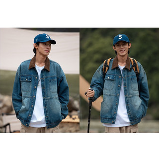 Áo Khoác Jeans Nam Nữ From Rộng, Màu Wash Cao Cấp Thời Trang Unisex