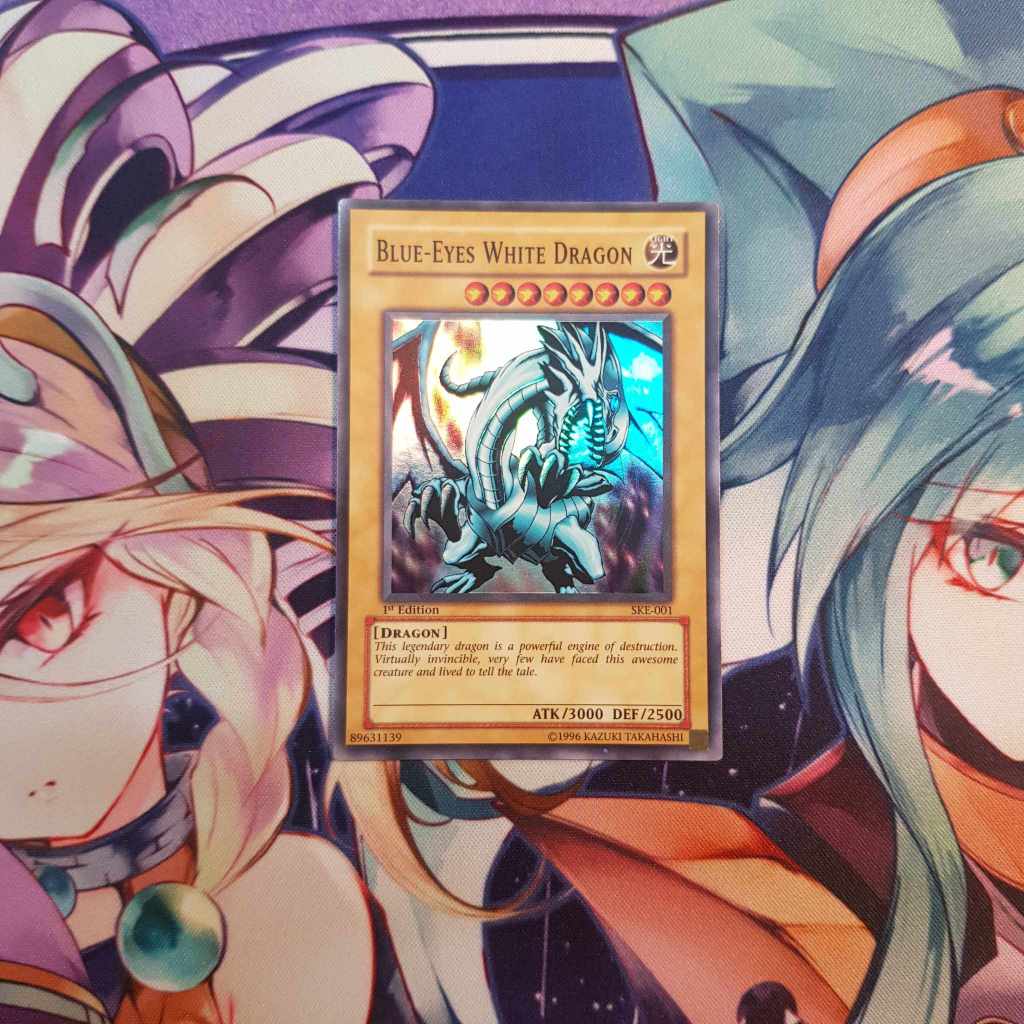 [Thẻ Yugioh] BlueEyes White Dragon SKE001 Shopee Việt Nam