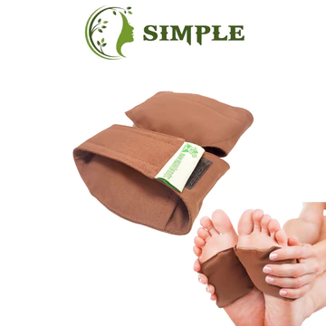 Túi Thảo Dược Quấn Lòng Bàn Chân 1 Đôi 2 Chiếc Thảo Dược Chườm Bàn Chân Dùng Cho Gia Đình Spa Đông Y