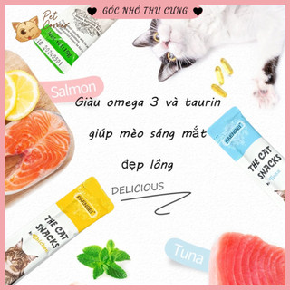 [10 chiếc] Súp thưởng cho mèo thơm ngon bổ dưỡng