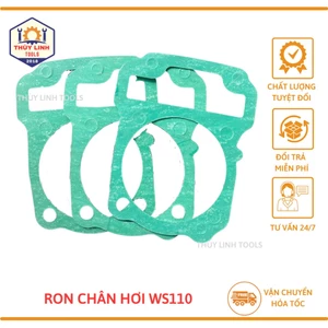 Ron chân hơi WS110, ron chân lòng Ws110 hàng Indo 2 mặt vàng xanh cao cấp THÙY LINH TOOLS
