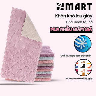 Khăn lau giày dép đa năng 2 mặt Duer 10x10 siêu thấm, lau chùi bếp, bàn ghế, tủ đồ.
