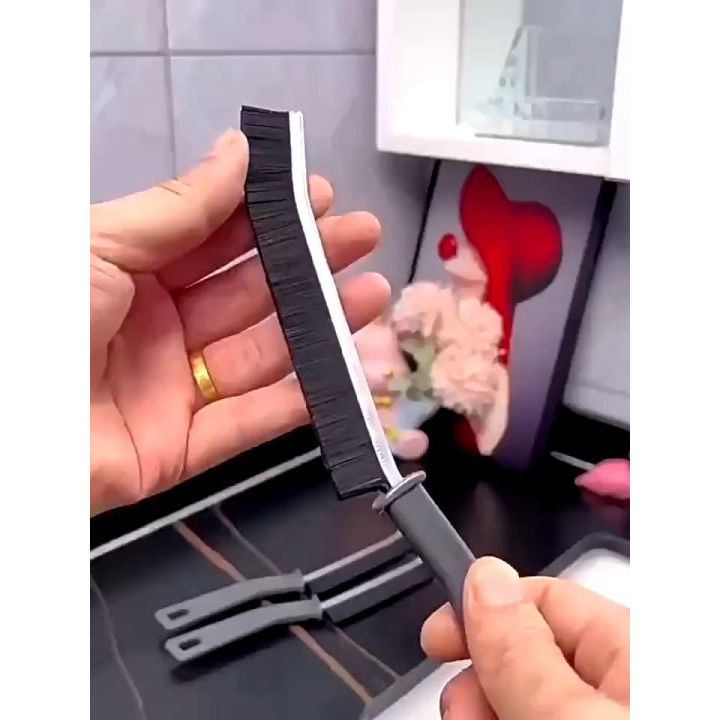 Bàn Chải Vệ Sinh Khe Hở Góc Chết Đa Năng Cọ Vệ Sinh sạch mọi vết bẩn góc bếp và phòng tắm đa năng tiện lợi