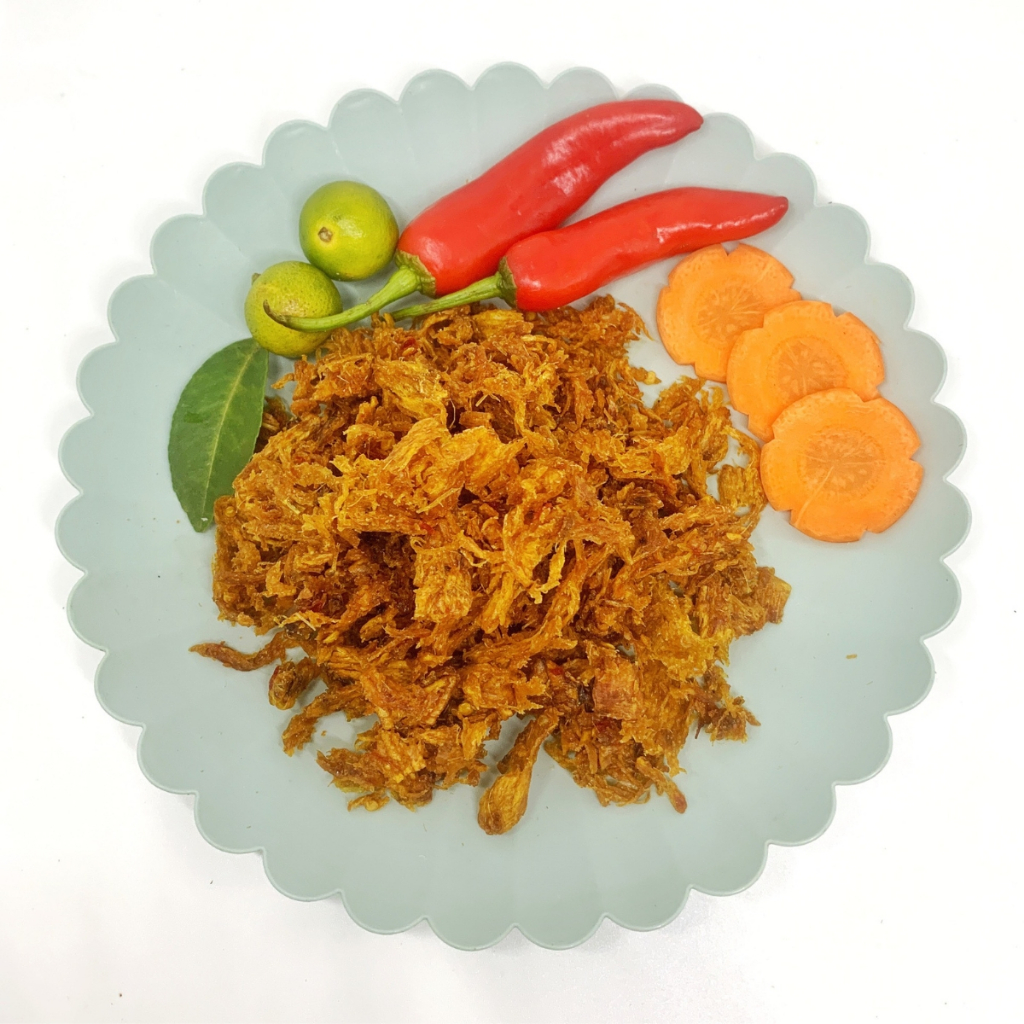 Khô Mực Xé Tẩm Vị Đặc Sản Nha Trang 300-500Gr | Khô Mực Ăn Vặt KingFood
