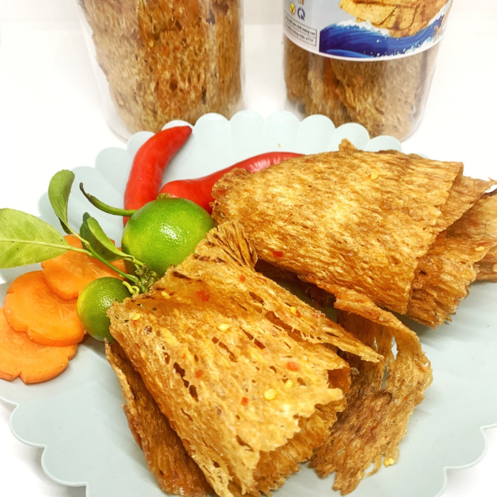 500Gr Khô Mực Cán Tẩm Vị Nha Trang | Ăn Vặt KingFood
