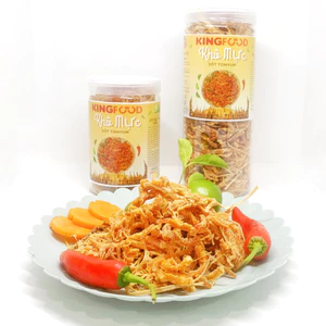 Khô Mực Sợi Sốt Chanh Vị Thái Tomyum 300-1000Gr | Khô Mực Ăn Vặt KingFood