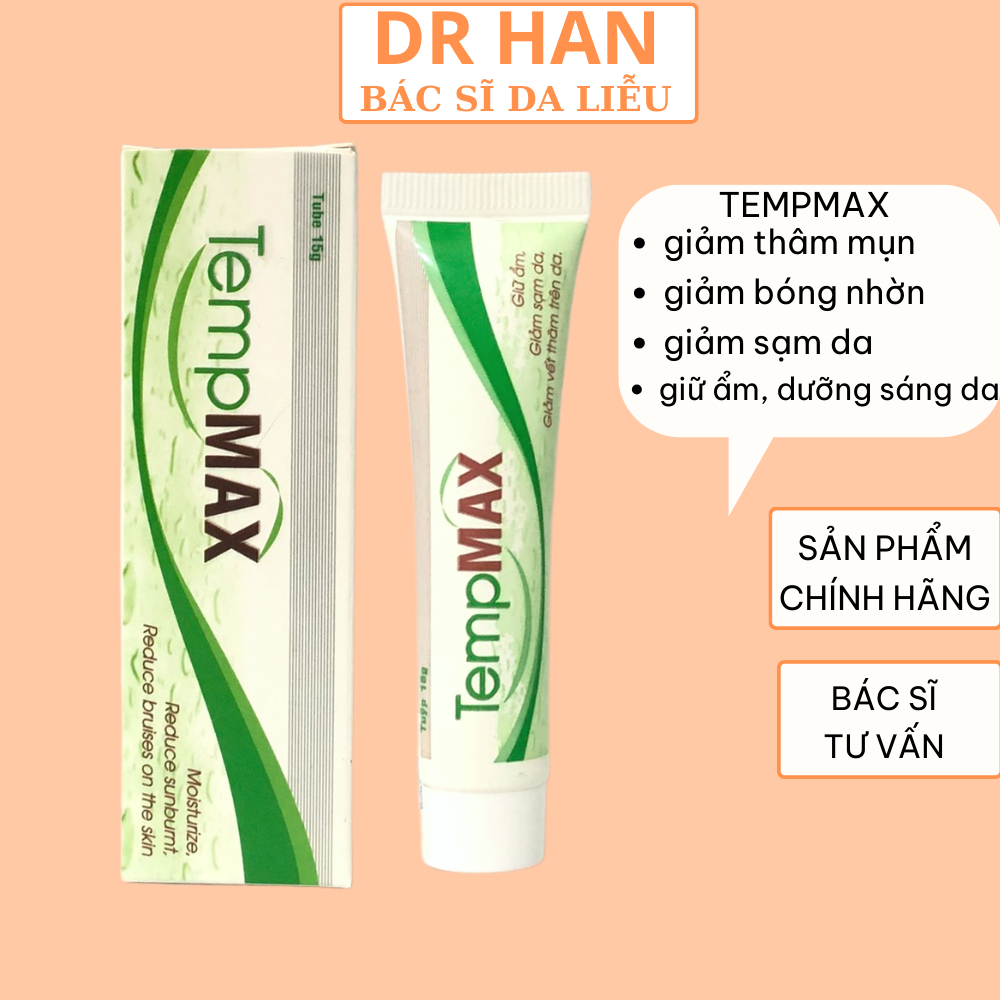 Tempmax kem dưỡng ẩm giảm thâm mụn, dưỡng sáng da 15g | Shopee Việt Nam