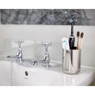 Cốc đựng bàn chải đánh răng Joseph Joseph EasyStore Luxe Large (Steel) 70580  GermanySnT HCM 510059