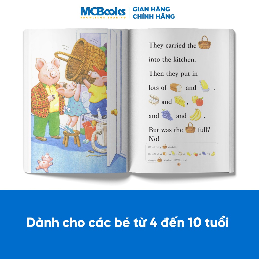 Sách - All abroad reading Truyện tiềm thức cho bé - Bộ 12 cuốn (Bản tiếng Việt)