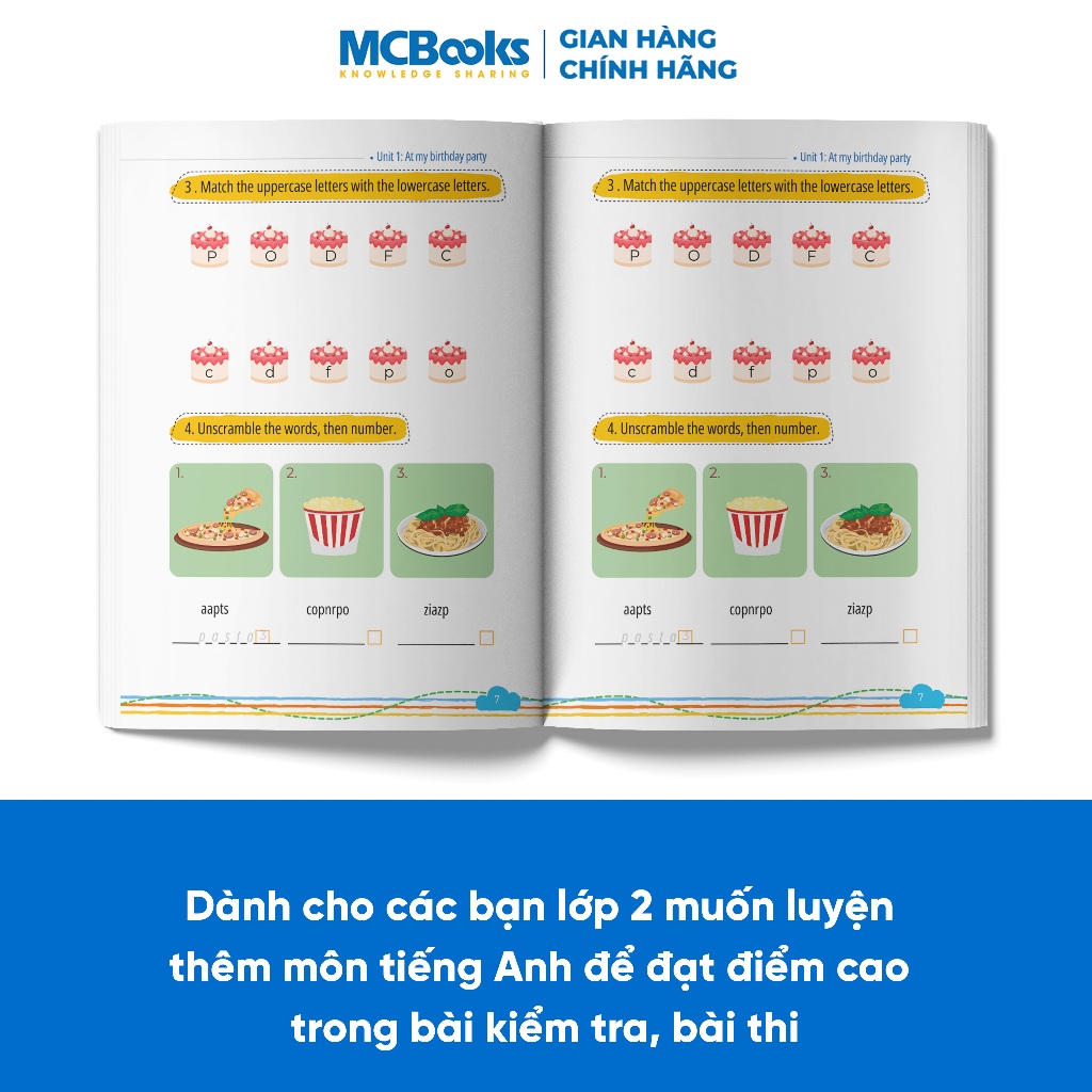 Sách - Bài tập bổ trợ nâng cao tiếng Anh lớp 2 - Theo Chương Trình Sách Giáo Khoa
