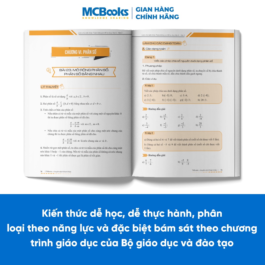 Sách - Combo Làm chủ kiến thức toán bằng sơ đồ tư duy lớp 6