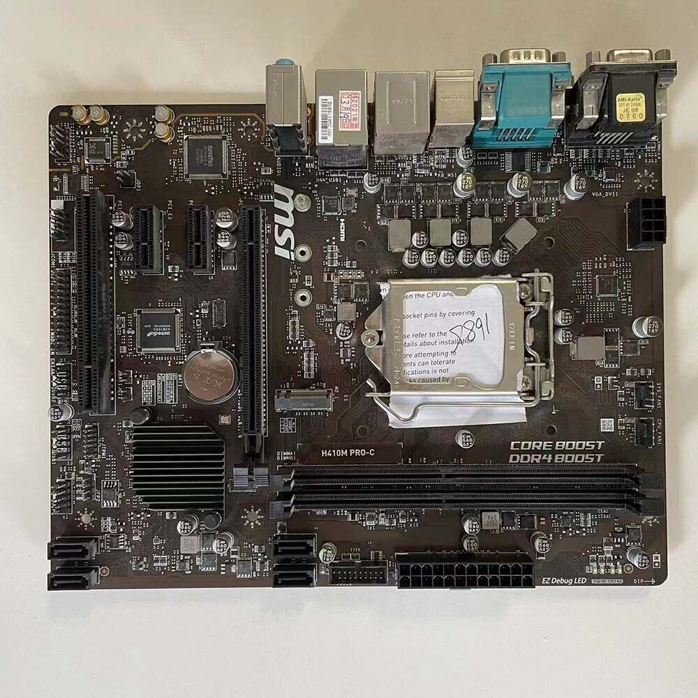 COMBO MAIN MSI H410 CPU I3 10100F | Shopee Việt Nam