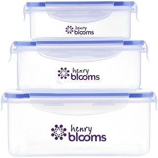 [HB GIFT] Hộp đựng thực phẩm Henry Blooms (Set 3 hộp)