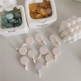 MEOWU Set 2  Móc Treo Đồ Mini Dán Tường Tiện Lợi Cho Phòng Ngủ, Nhà Tắm