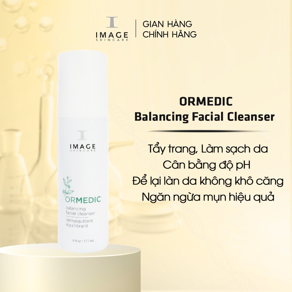 Ảnh Sữa rửa mặt làm dịu da Image Skincare Ormedic Balancing Facial Cleanser 177ml 1