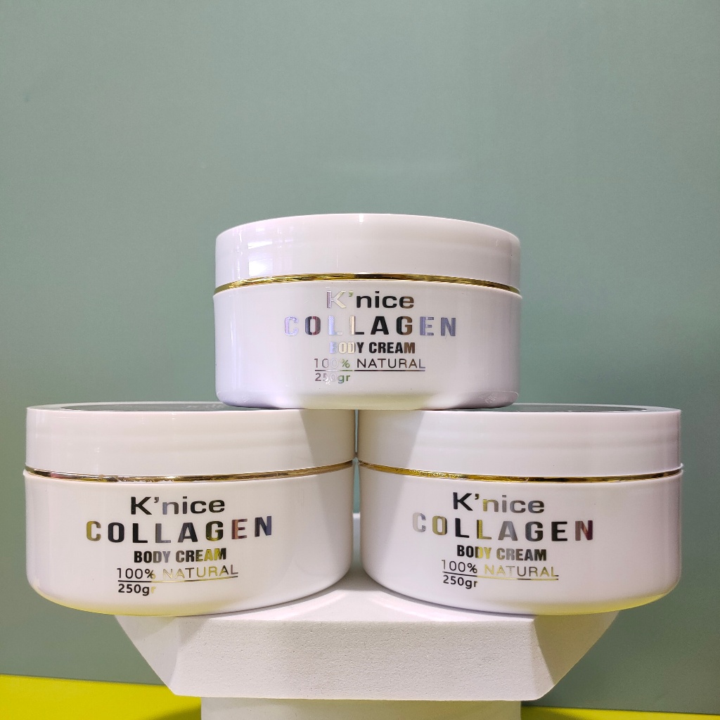 Kem dưỡng trắng da toàn thân COLLAGEN KNICE 250g Hàng chính hãng