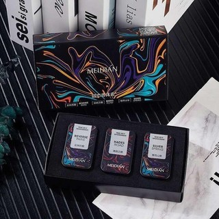 Set 3 Hộp Nước Hoa Khô MEIDIAN Dạng Sáp Chính Hãng Unisex Ngọt Nhẹ Thơm Lâu