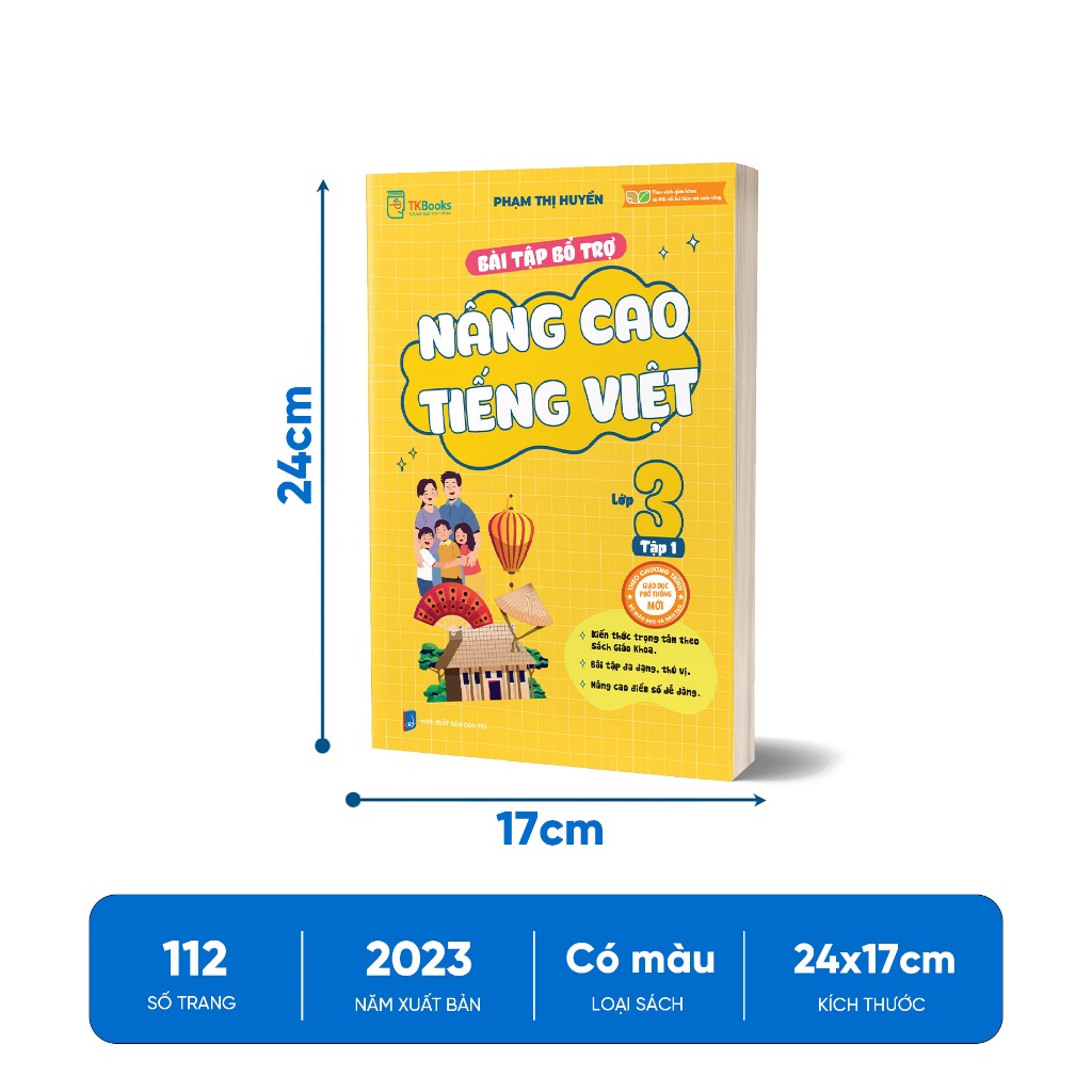 Sách - Combo Bài Tập Bổ Trợ Nâng Cao Tiếng Việt Lớp 3