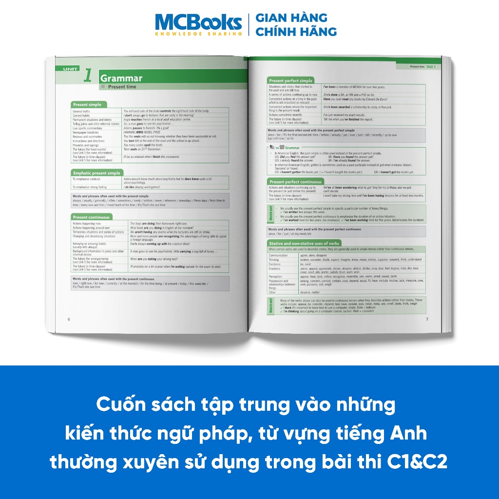 Sách - Destination C1&C2 Grammar and Vocabulary  Tặng Audio và bài tập thực hành MCBooks
