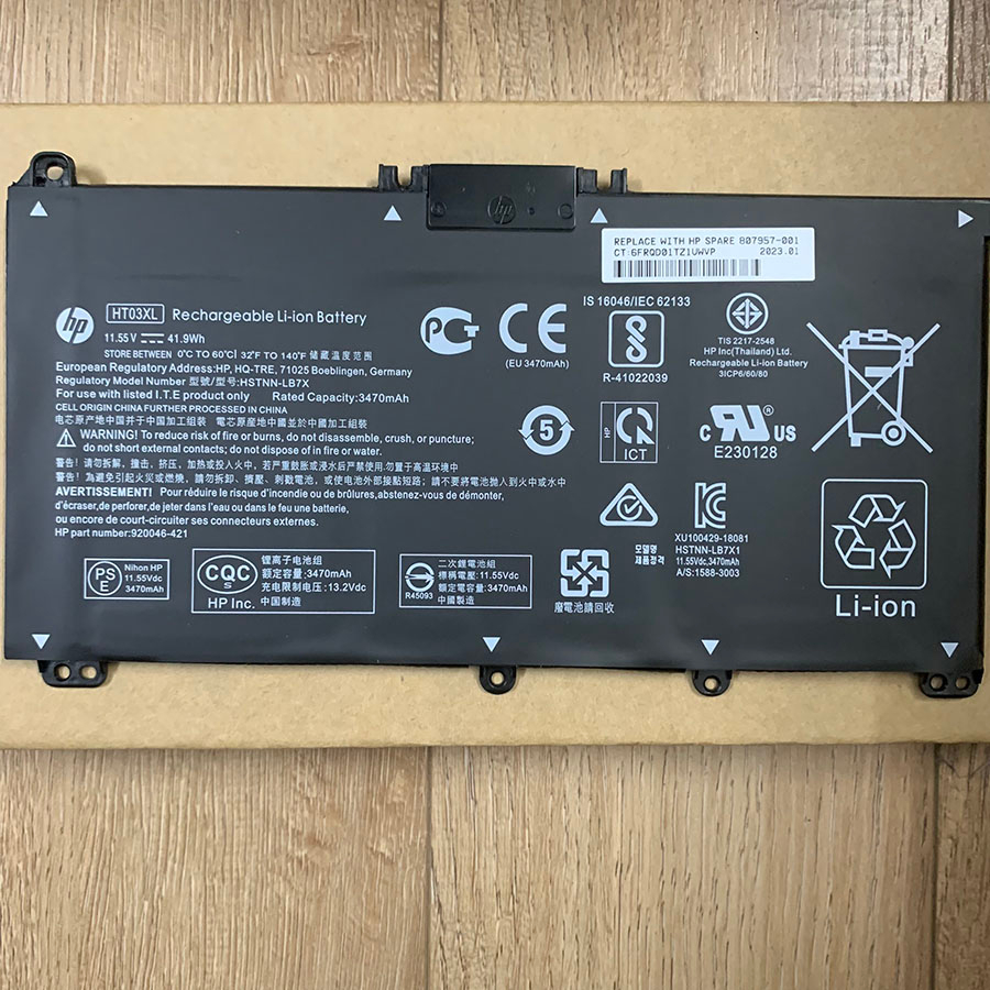 Pin Laptop HP Pavilion 14-CE 15s-du 14-CF 14S-CF 14S-CR 15-CS 15-CW 15-DA CK 14-cm 14-MA 14-CS HT03XL