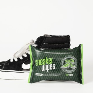 Combo 03 gói Khăn giấy ướt lau giày thể thao cấp tốc Sneaker EcoWipes gói 25 tờ hương quế khử mùi