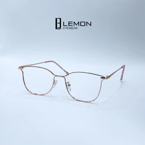 Gọng Kính Mắt Mèo, Mắt Cánh Tiên Thời Trang LemonEyewear Gọng Kim Loại LE72835