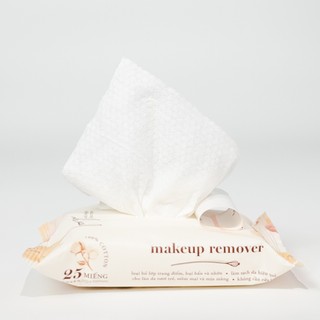 Combo 05 gói khăn ướt tẩy trang nhanh EcoWipes gói 25 tờ hương dưa leo