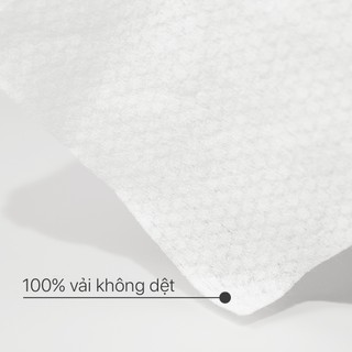 Combo 05 gói khăn ướt tẩy trang nhanh EcoWipes gói 25 tờ hương dưa leo